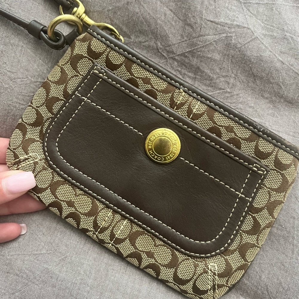 COACH wristlet